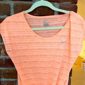 Nike Dry Fit Orange Top